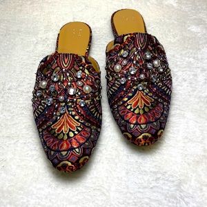 Bejeweled Mules